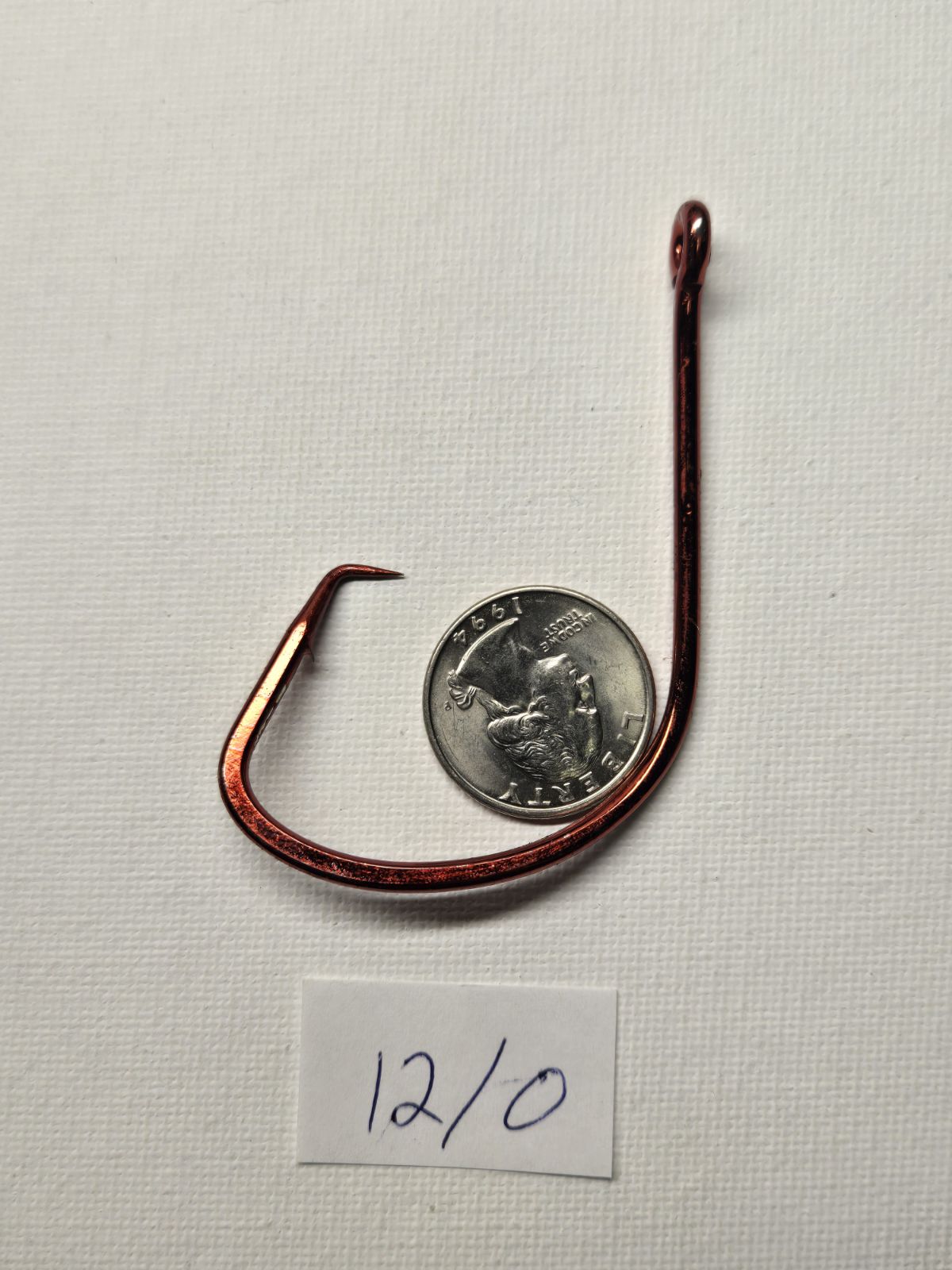 12/0 Cat Dagger hook
