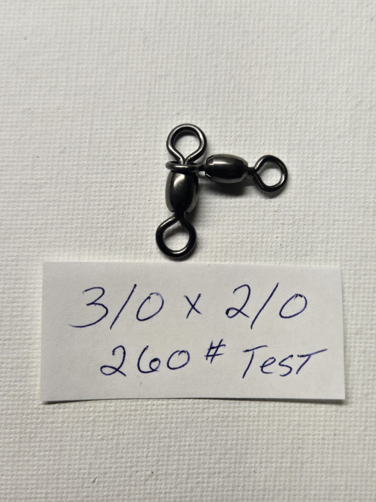 3-way swivel, 260# test